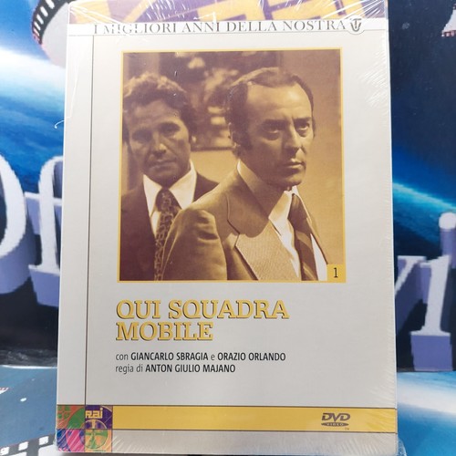 Dvd QUI SQUADRA MOBILE - Stagione 01 - (Box 3 Dischi) Serie Tv .....NUOVO