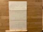 9/4/62 Letter Theodore Hyde 9th Iowa Infy KIA Missionary Ridge!