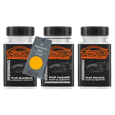 Autolack Lackstift Set für Agricultural Agrar 21425 Ridder Geel 3 x 50ml