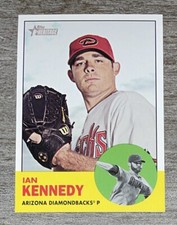 Ian Kennedy 2012 Topps Heritage Diamondbacks #197  *I3*