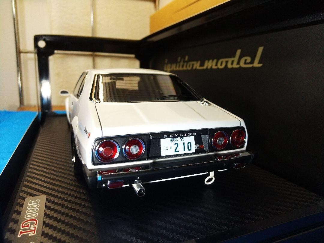 Ignition Model 1/18 Skyline 2000 GT-ES C210 Japan IG3231 Ignition Model 1/18 Skyline 2000 GT-ES C210 Japan IG3231
