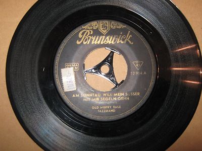 Old Merry Tale Jazzband: ''Am Sonntag will mein Süßer... segeln geh´n''-7''-Single