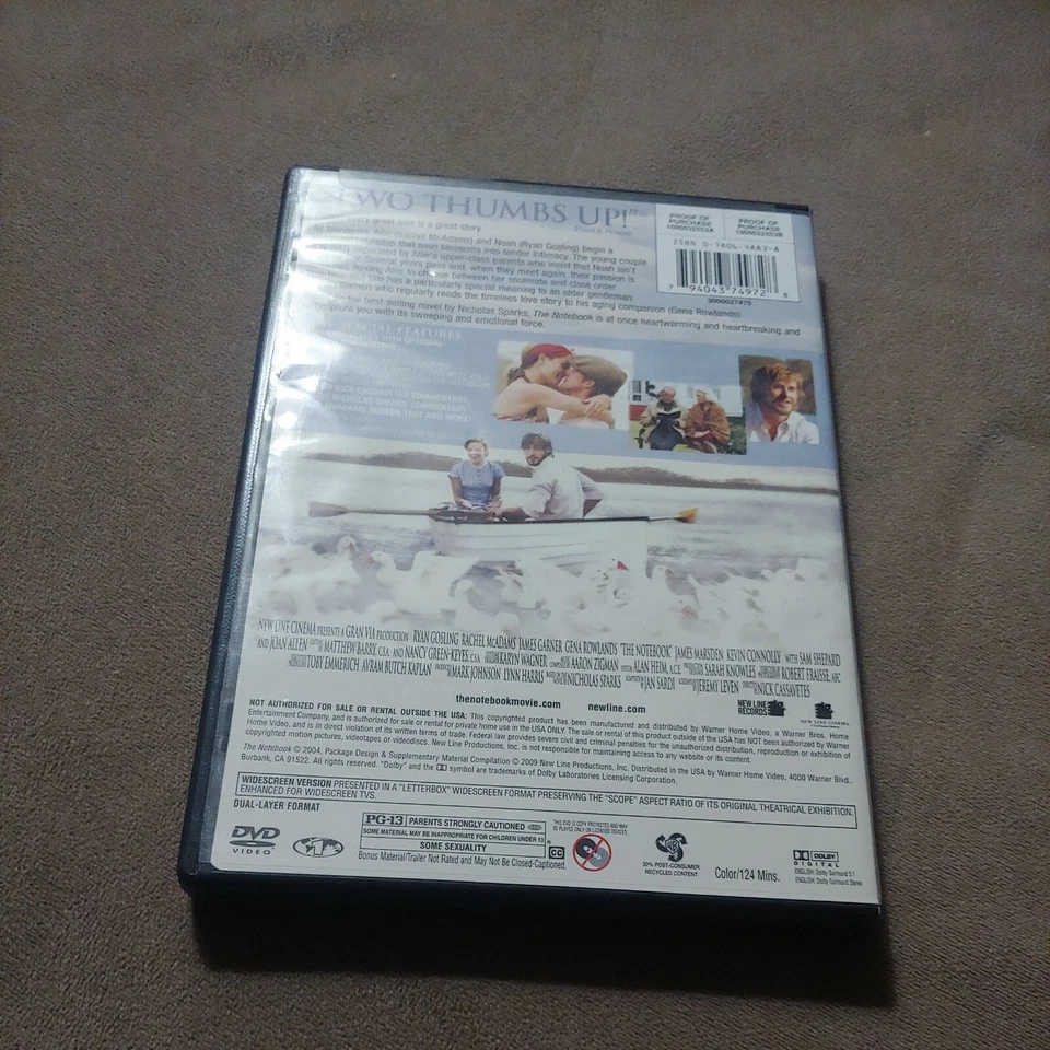 The Notebook (DVD, 2004) Foto 2 de 2