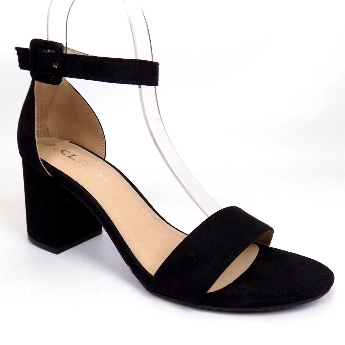 NEW! CL by Laundry Jody Block Heels Evening Sandals Women Shoes