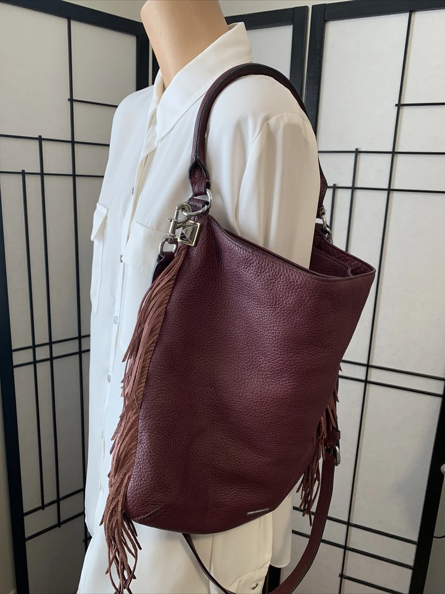 Rebecca minkoff sales burgundy bag