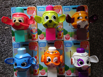 MEGA BLOCKS PEEK-A-BLOCKS CHOOSE CHARACTER ONE SUPPLIED UK