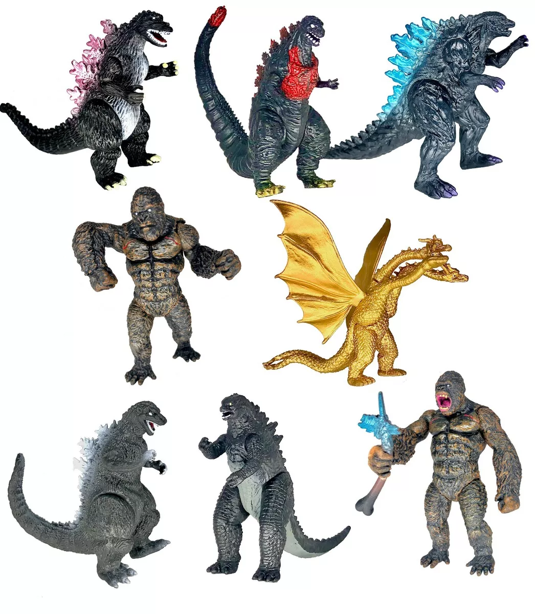 Godzilla King Ghidorah Figure  King Kong Vs Godzilla Figures