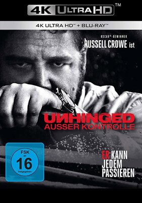 Unhinged - Ausser Kontrolle - 4K Ultra HD # UHD+BLU-RAY-NEU