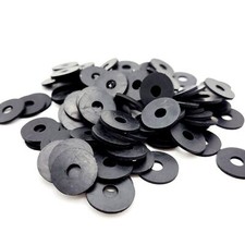 6mm ID Rubber Flat Washers 19mm OD x 1.6mm Thick Sealing Spacer 6 x 19 x 1.6mm