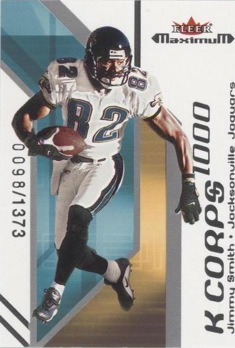 2002 Fleer Maximum Jimmy Smith #27 KC - 1 of 2