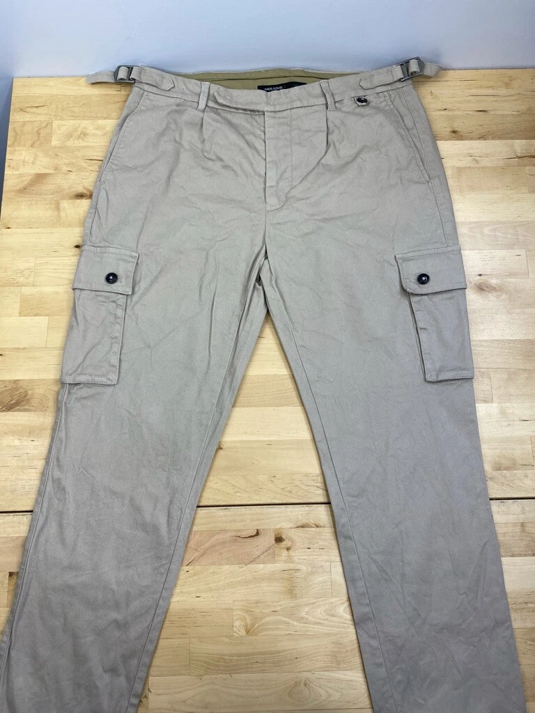 Marcel Floruss Beige Cargo Pants Size 32 #3200
