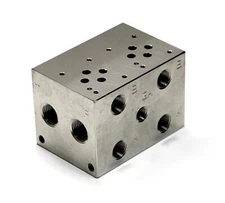 D03 Manifold: MFG. No. AD03P022P, Parallel, 2 Section