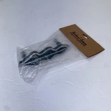 Michael Aram Hardware Single Drawer Pull Green Silver Leaf New in Package