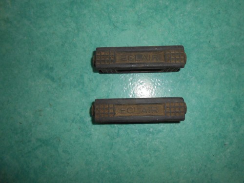 Paire De Pédales Vélo Ville Éclair - Vintage Années 30/40 - Acier - Fabriquées En France