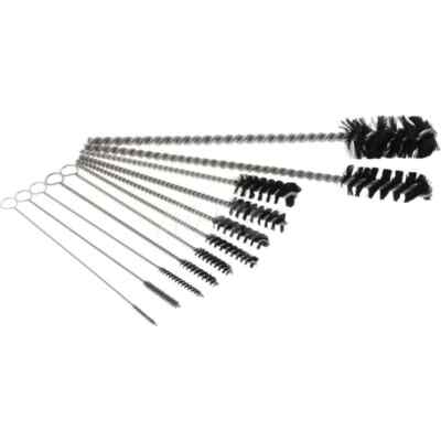 PRO SOURCE 11 Piece Nylon Scratch Brush Set: 1/2'' to 5/16'' Trim Lengths