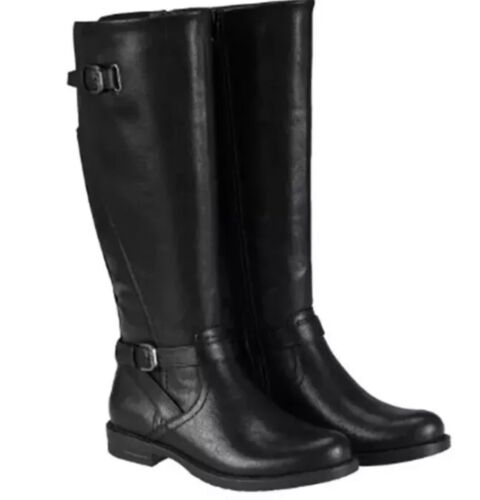 Baretraps Damen Cassidy Kunstleder Reitstiefel schwarz Größe 9 NEU IM KARTON - Bild 3 von 6