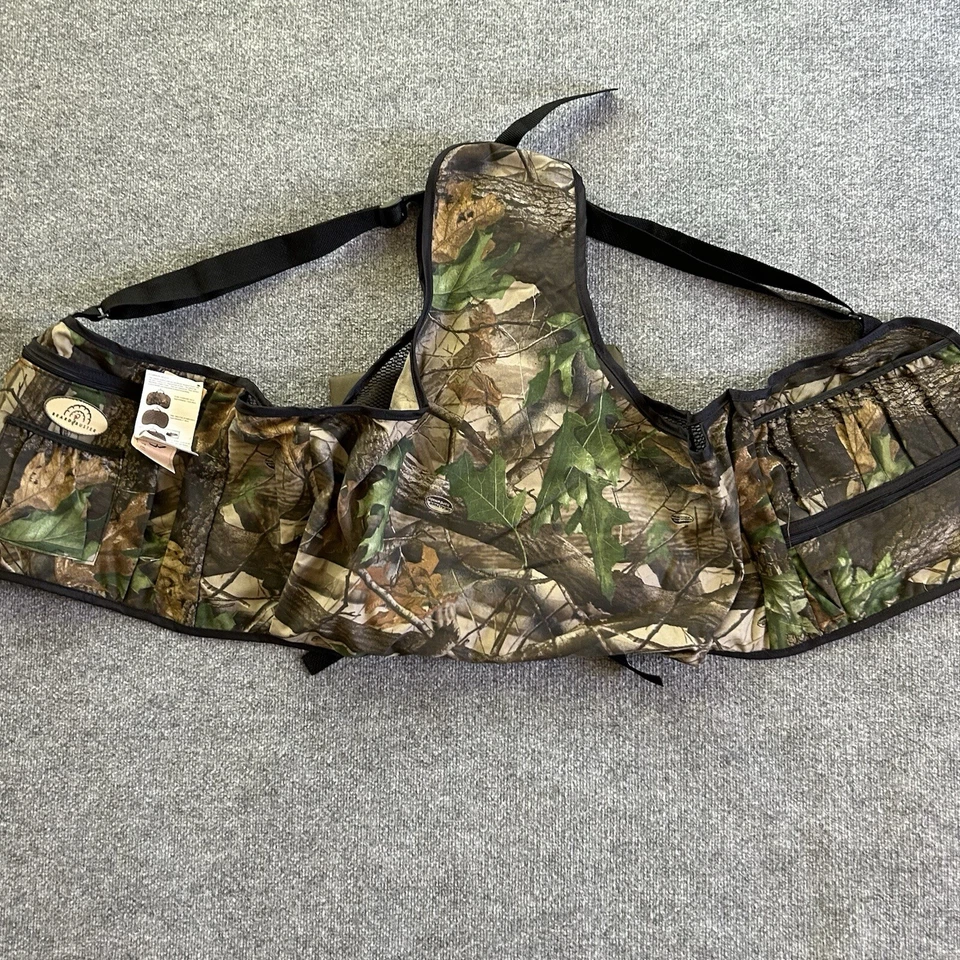 Beard Buster Vest Men XXL Real Tree Hardwood Econ Turkey Hunting RealTree New - Image 2 of 4