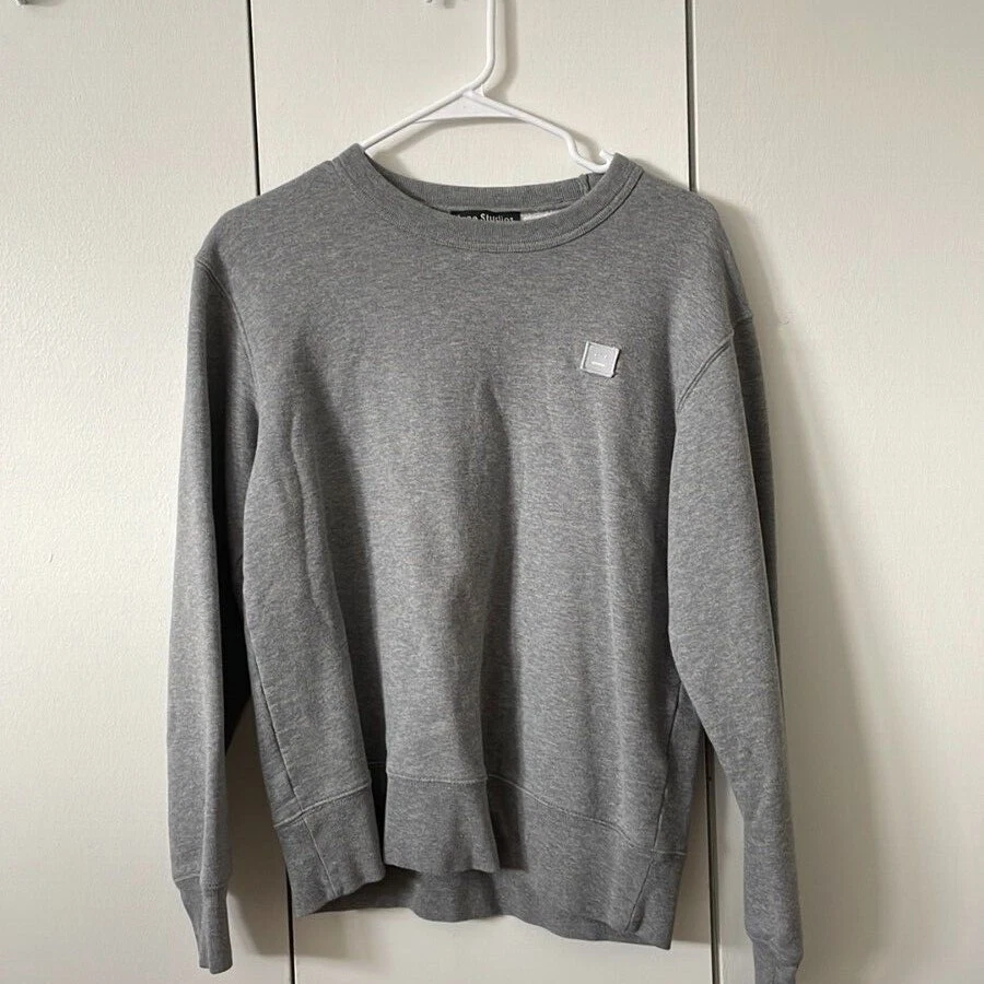 Acne fint face sweatshirt cheap