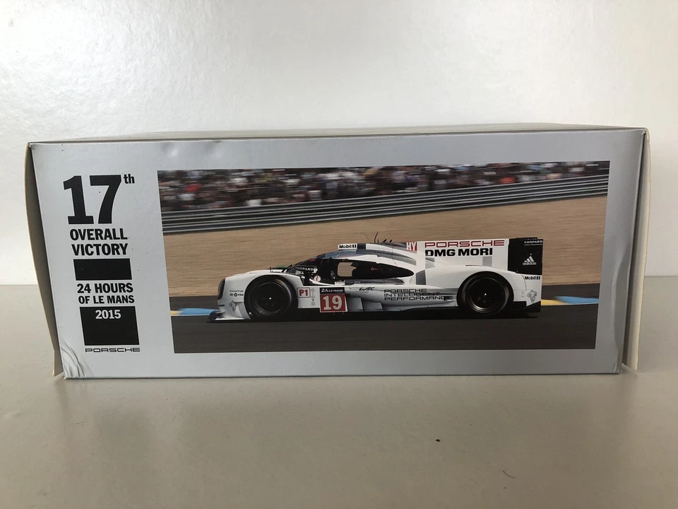 SPARK MODEL Le Mans 1:18 Porsche 919 Hybrid 2015 Winner Promozionale No 18LM15 - Immagine 3 di 4