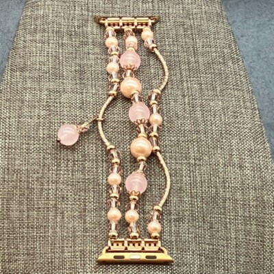 NEW Luxury Fashion Beaded Pearls Apple Watch Band Pearl Beaded Bracelet Compatible with Apple Watch Band 38/40  main image 2