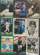 BRENT MAYNE LOT OF 62 ALL DIFFERENT ROYALS ROCKIES LOMA LINDA CALIFORNIA