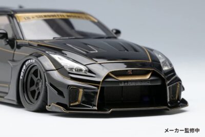 EIDOLON 1/43 LB-Silhouette WORKS NISSAN GT 35GT-RR Black / Gold