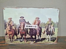 Bonanza  12 x 8 inch Metal Sign in Color