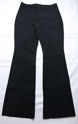 Old Navy Women's Solid Stretch High Waisted Pixie Flare Pants EJ3 Black Size 6