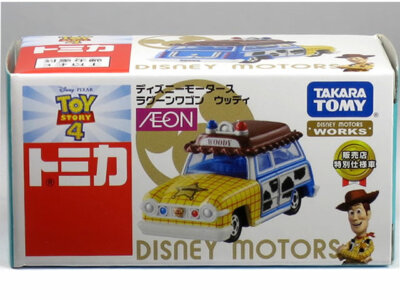 Tomica Disney Motors Limited Edition AEON Woody Lagoon Wagon 3+ Neu in OVP