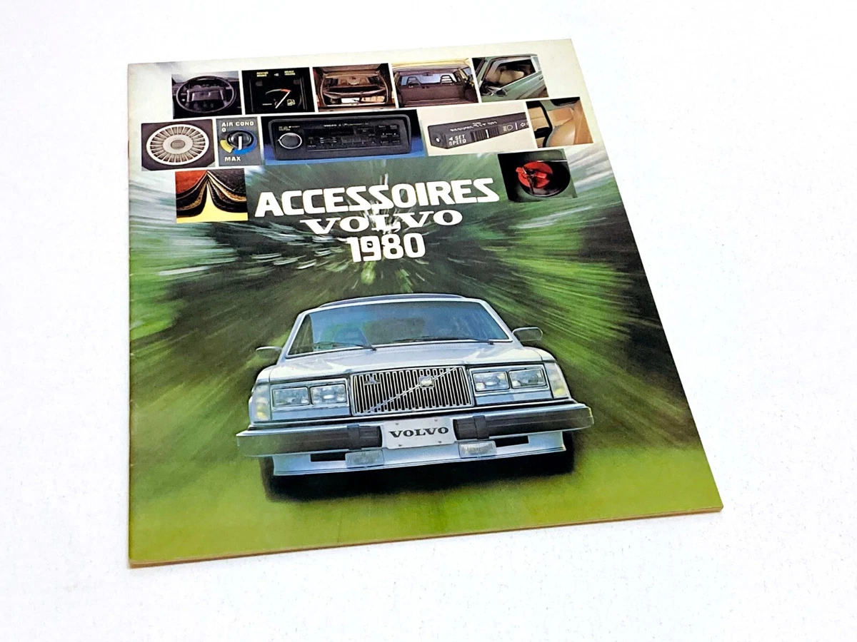 1980 Volvo 240 260 Series Accessories Brochure French Fran ais