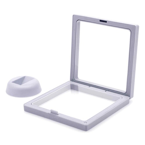 Schweberahmen 3D Display Schmuck Anhänger Münze Ring Box Etui & Ständer 5er-Pack UK - Bild 22 von 89