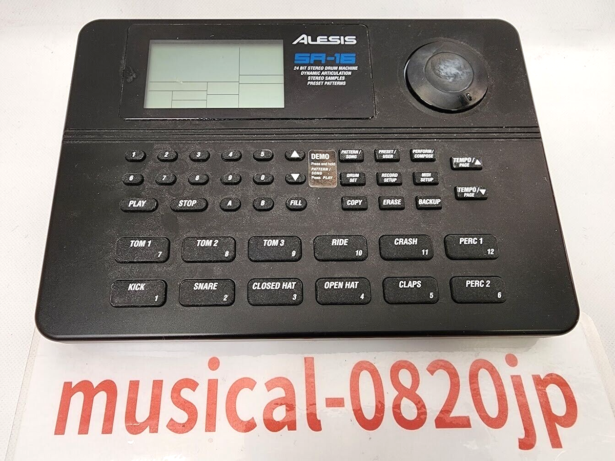 Alesis SR-16 16 Bit rhythm Drum Machine | eBay