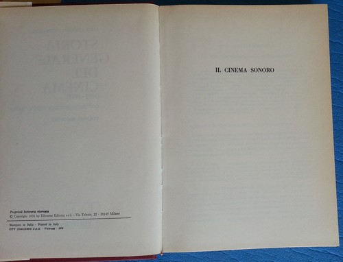 STORIA GENERALE DEL CINEMA VOL. 1 e 2 - GHIRARDINI - ELLEMME 1976 - Picture 11 of 11