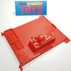 Vtg Gi Joe Cobra Terror Drome FUEL STATION PLATFORM fueling orange playset part