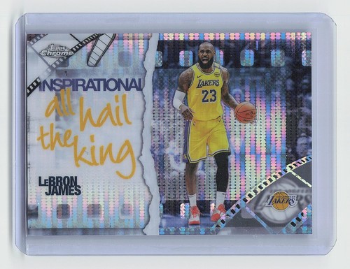 LeBron James [Pulsar Refractor] #IP-1 2025 Topps Chrome Inspirational card