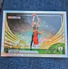 Jayson Tatum 2025-26 NBA Hoops Highlights Holo Foil #263 Celtics