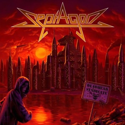 SEPTAGON - DEADHEAD SYNDICATE CD 2016 Toxic Realm Megadeth Heathen Watchtower