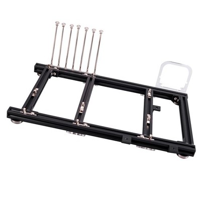 DIY Open Frame ATX Computer PC Case Overclocking Test Platform Black SET