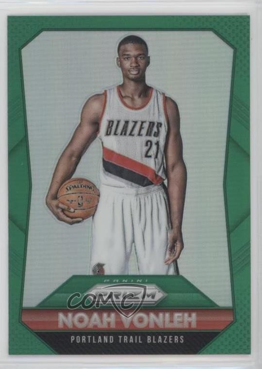 2015-16 Panini Prizm Green Prizm Noah Vonleh #159 g6p