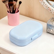 Ins Macaron Contact Lens Case Cartoon Portable Myopia Contact Lens Care Case