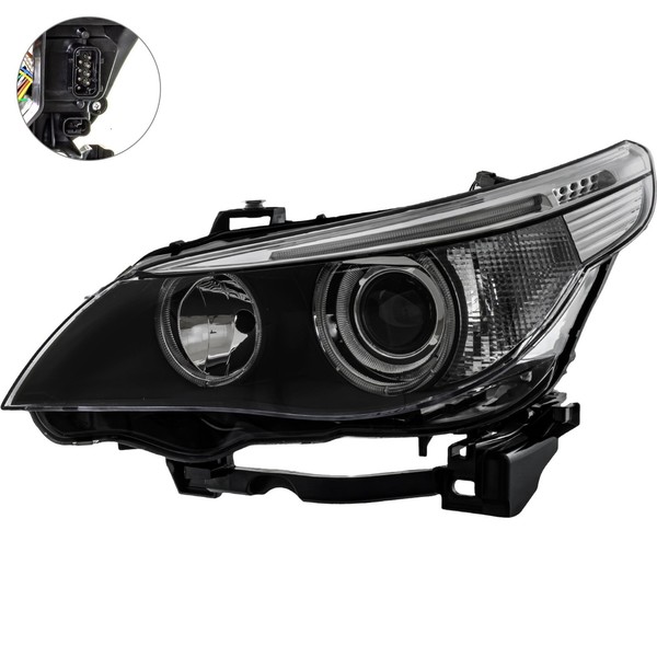 Xenon Scheinwerfer Hauptscheinwerfer Links D1S/H7 FüR BMW 5Er Touring E61 E60-image