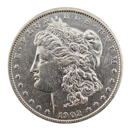 1902 S Morgan Silver Dollar Us Coin San Francisco Mint Au Details