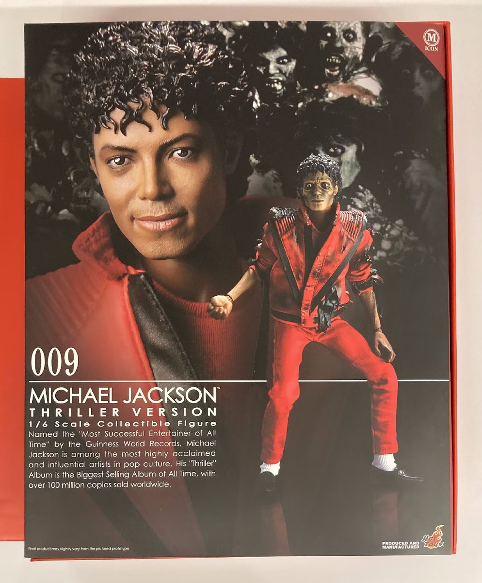 Michael Jackson◾️19枚セット◾️定価41,000円以上◾️ほぼ未再生 Hot Toys Michael Jackson Thriller Ver MIS09 1/6 Figure From Japan