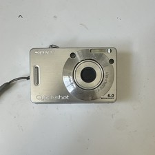 Sony Cyber-shot DSC-W50 Compact Digital Camera 6.0MP 3x Zoom - FOR PARTS