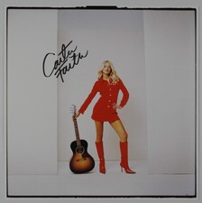 Carter Faith JSA Signed Autograph Album Vinyl Record Insert Cherry Valley