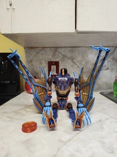 Transformers Beast Machines Nightscream Ultra Action Figure Vintage COMPLETE