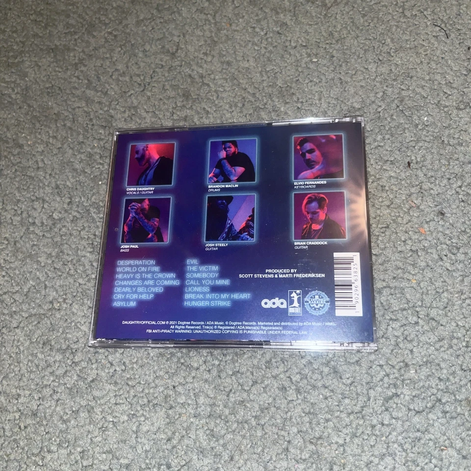 Daughtry Dearly Beloved WALMART CD +1 BONUS TRACK - “Hunger Strike” MINT Foto 4 de 4