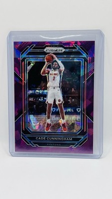 2022-23 Panini Prizm - Cade Cunningham #89 Purple Ice Prizm /149