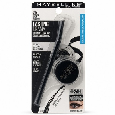 MAYBELLINE Eye Studio Lasting Drama Gel Eyeliner Waterproof Brown 952 1PK