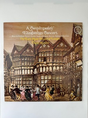 Early Music Consort of London - Contemporary Elizabethan Concert 12'' LP 1977